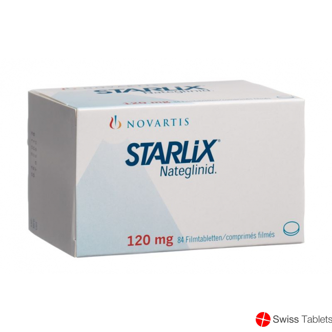 Starlix Filmtabletten 120mg 84 Stück buy online