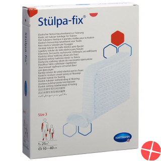 Stuelpa Fix Netzverband Grösse 3 Bein Rolle 25 Meter Stuelpa Fix Netzverband Grösse 3 Bein Rolle 25 Meter