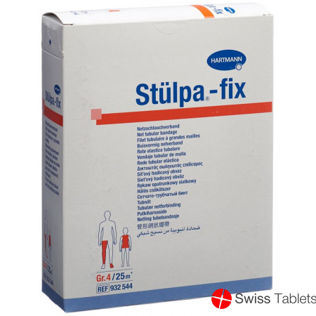 Stuelpa Fix Netzverband Grösse 4 Kopf Rolle 25 Meter buy online