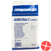 Comprinet Pro Thrombo A-d size 3 1 pair white compression stockings 39-46 cm