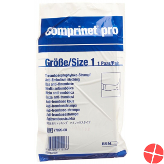 Comprinet Pro Thrombo A-d Grösse 3 39-46cm Weiss 1 Paar Comprinet Pro Thrombo A-d Grösse 3 39-46cm Weiss 1 Paar