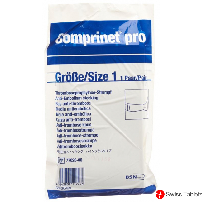 Comprinet Pro Thrombo A-d Grösse 3 39-46cm Weiss 1 Paar buy online