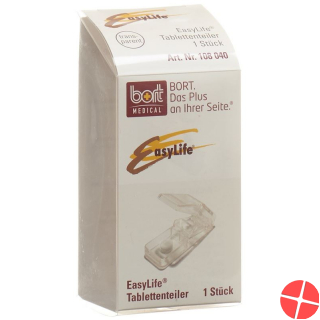 Bort Easylife Pill Divider Transparent