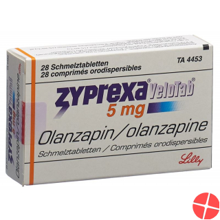 Zyprexa Velotab Tabletten 5mg 28 Stück