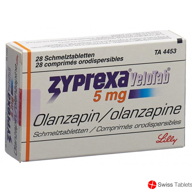 Zyprexa Velotab Tabletten 5mg 28 Stück buy online