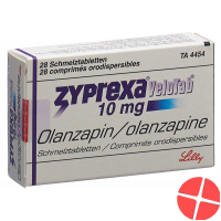 Zyprexa 10 mg 28 tablets