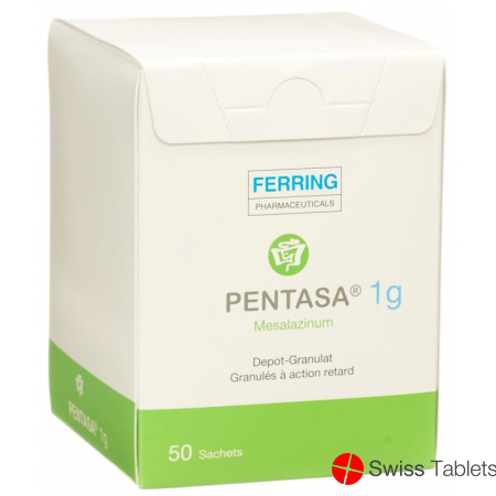 Pentasa Depotgran 1g Beutel 50 Stück buy online