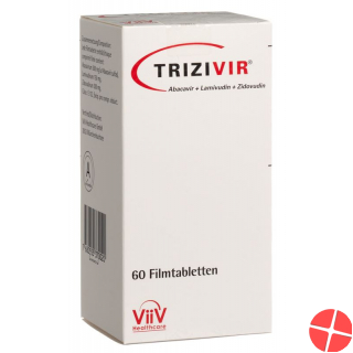 Trizivir Filmtabletten 300mg/150mg/300mg 60 Stück