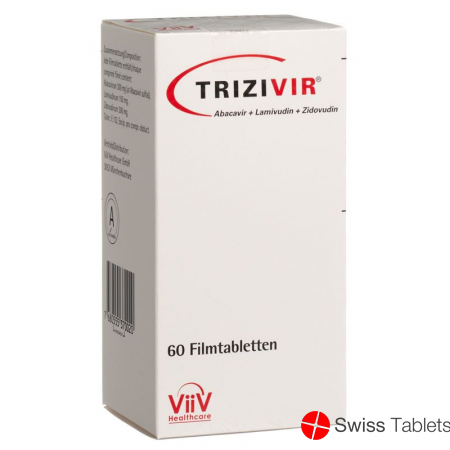 Trizivir Filmtabletten 300mg/150mg/300mg 60 Stück buy online