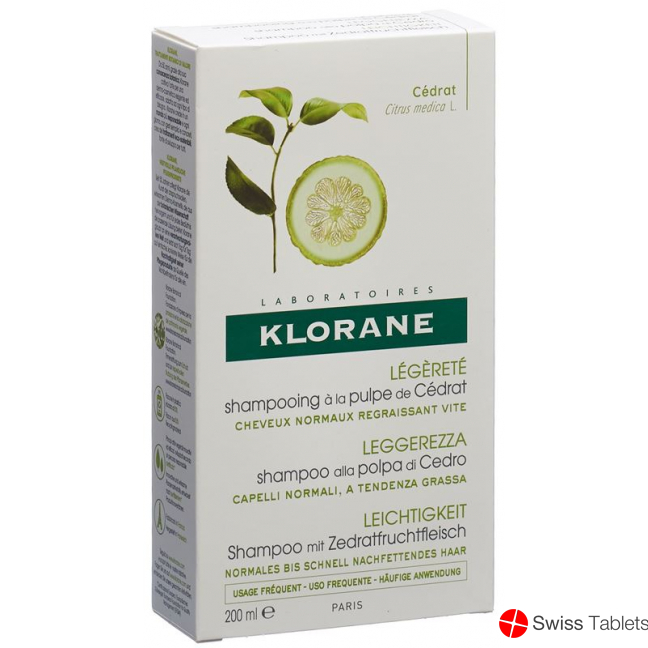 Klorane Shampoo mit Zedratfruchtfleisch 200ml buy online