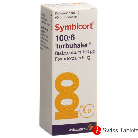 Symbicort 100/6 Turbuhaler 60 Dos buy online