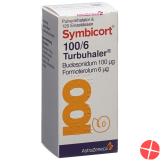 Symbicort 100/6 Turbuhaler 120 Dos