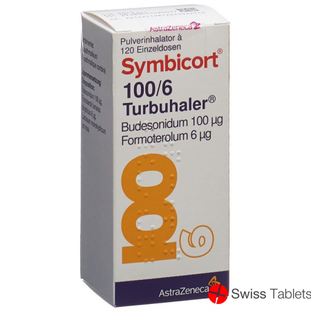 Symbicort 100/6 Turbuhaler 120 Dos buy online