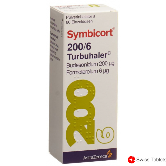 Symbicort 200/6 Turbuhaler 60 Dos buy online