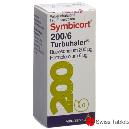 Symbicort 200/6 Turbuhaler 120 Dos buy online