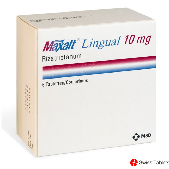 Maxalt Lingual Tabletten 10mg 6 Stück buy online