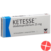 Ketesse Filmtabletten 25mg 20 Stück