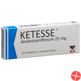 Ketesse Filmtabletten 25mg 20 Stück