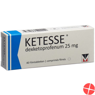 Ketesse Filmtabletten 25mg 40 Stück