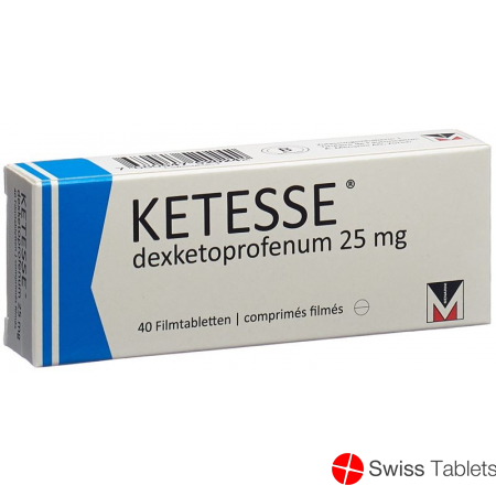 Ketesse Filmtabletten 25mg 40 Stück buy online