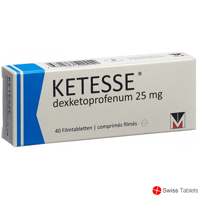 Ketesse Filmtabletten 25mg 40 Stück buy online