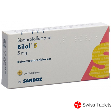 Bilol Filmtabletten 5mg 30 Stück buy online