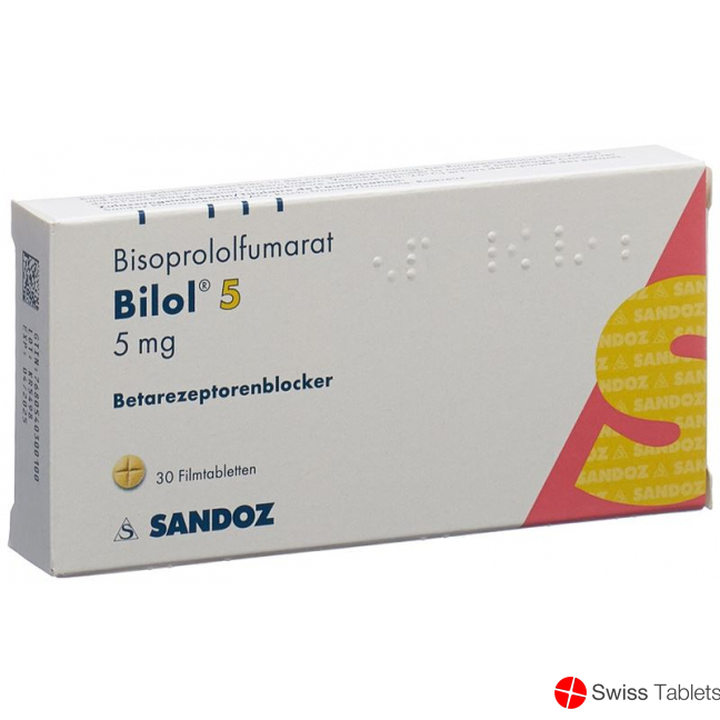 Bilol Filmtabletten 5mg 30 Stück buy online