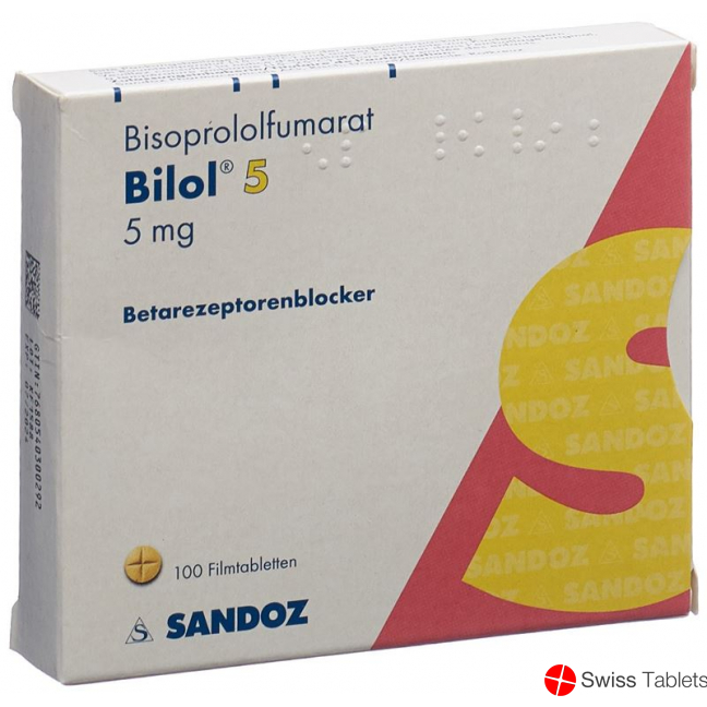 Bilol Filmtabletten 5mg 100 Stück buy online