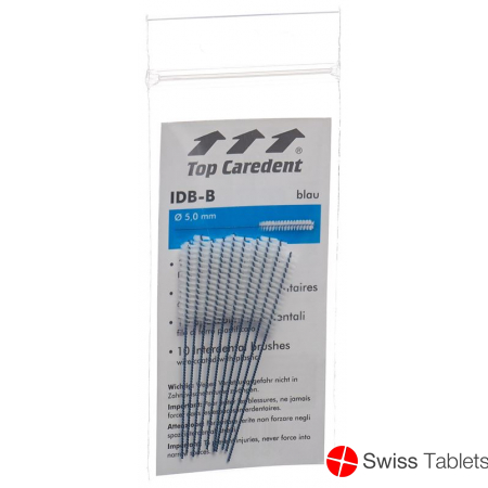 Top Caredent IDB-B Interdentalbürsten Blau 10 Stück buy online