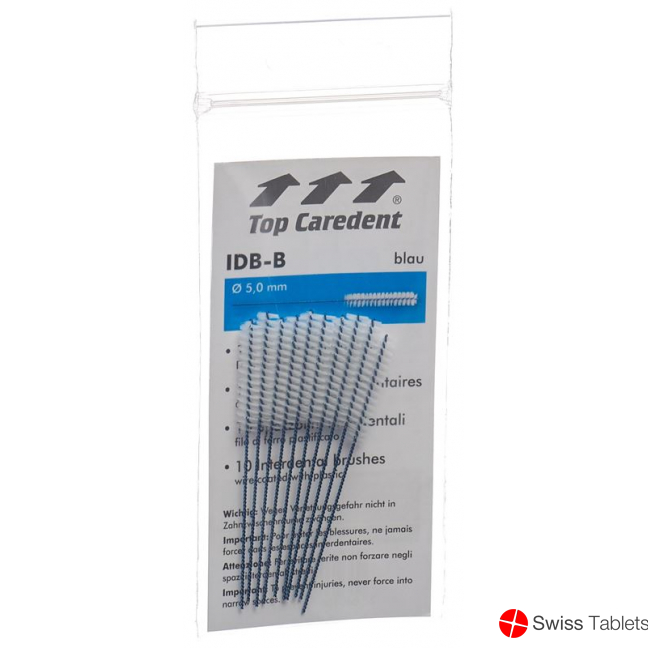 Top Caredent IDB-B Interdentalbürsten Blau 10 Stück buy online