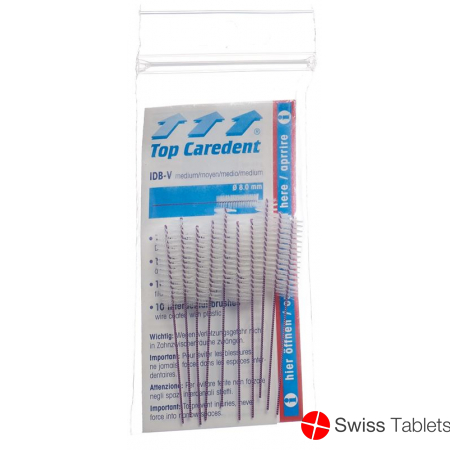 Top Caredent IDB-V Interdentalbürsten Violett 10 Stück buy online