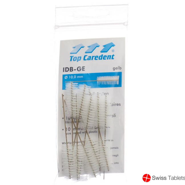 Top Caredent IDB-GE Interdentalbürsten Gelb 10 Stück buy online