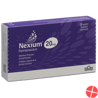 Nexium Mups 20 Tabletten 20mg 28 Stück