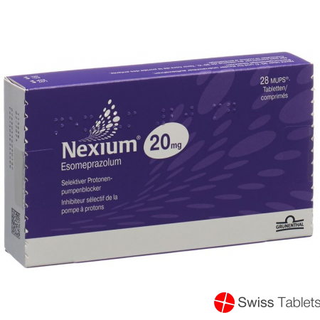 Nexium Mups 20 Tabletten 20mg 28 Stück buy online