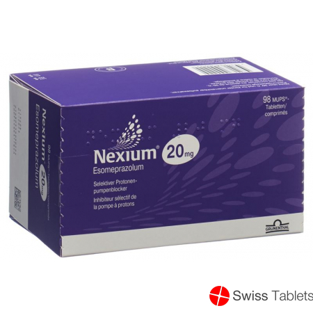 Nexium Mups 20 Tabletten 20mg 98 Stück buy online