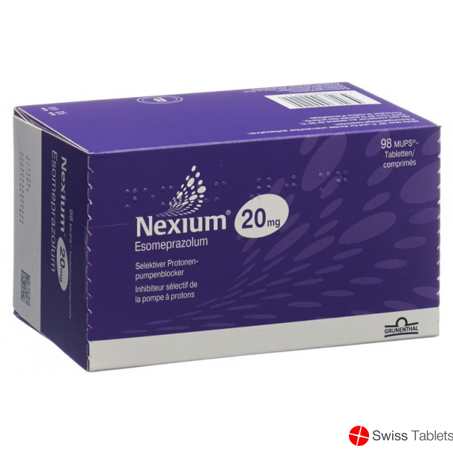 Nexium Mups 20 Tabletten 20mg 98 Stück buy online