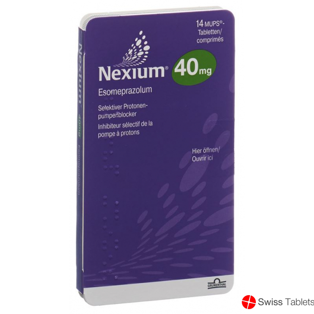 Nexium Mups 40 Tabletten 40mg 14 Stück buy online