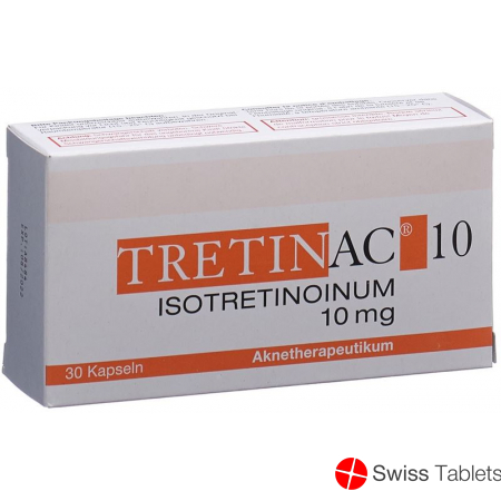 Tretinac Kapseln 10mg 30 Stück buy online