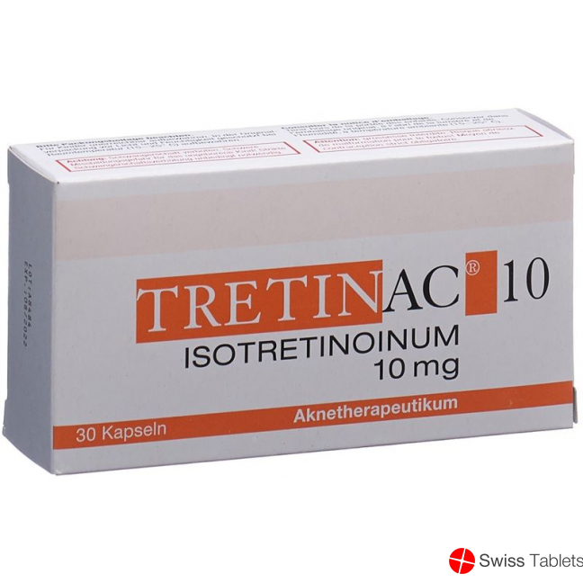 Tretinac Kapseln 10mg 30 Stück buy online