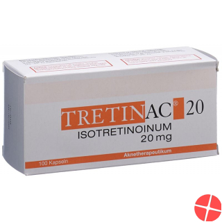 Tretinac Kapseln 20mg 100 Stück