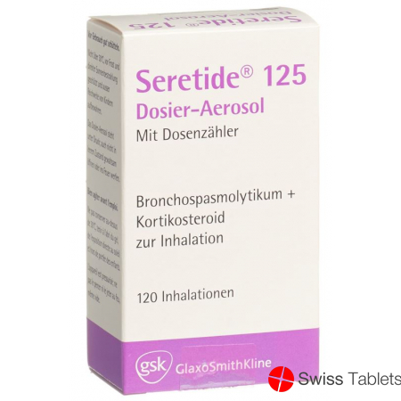 Seretide 125 dosing aerosols 120 doses buy online