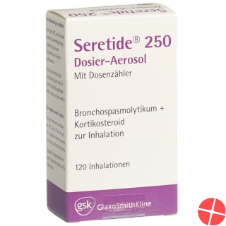 Seretide 250 dosing aerosols 120 doses