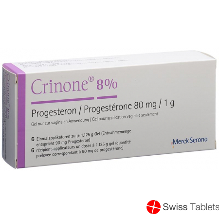 Crinone Vaginalgel 8% 6 Monodosis 1.125g buy online