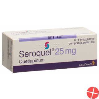 Seroquel Filmtabletten 25mg 60 Stück