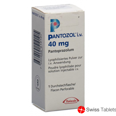 Pantozol Trockensubstanz 40mg i.v. Durchstechflasche buy online