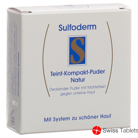 Sulfoderm S Teint Kompakt Puder 10g buy online