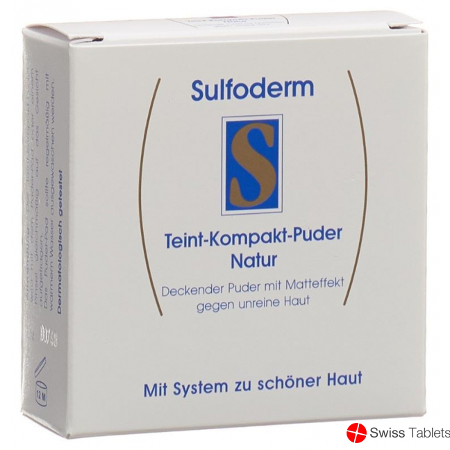 Sulfoderm S Teint Kompakt Puder 10g buy online