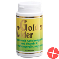 Goldencider Apfelessig Kapseln Dose 100 Stück