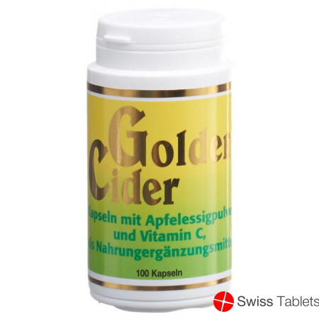 Goldencider Apfelessig Kapseln Dose 100 Stück buy online