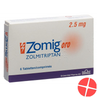 Zomig Oro Tabletten 2.5mg 6 Stück
